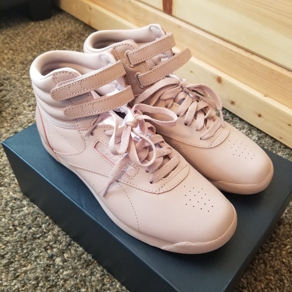 Ashen Lilac (Mauve) Reebok Classic High Tops